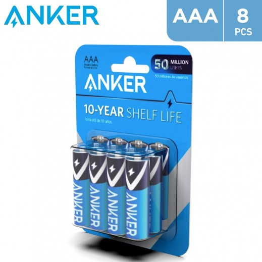 Anker AAA Alkaline Batteries 8-Pack Anker AAA Alkaline Batteries 8-Pack